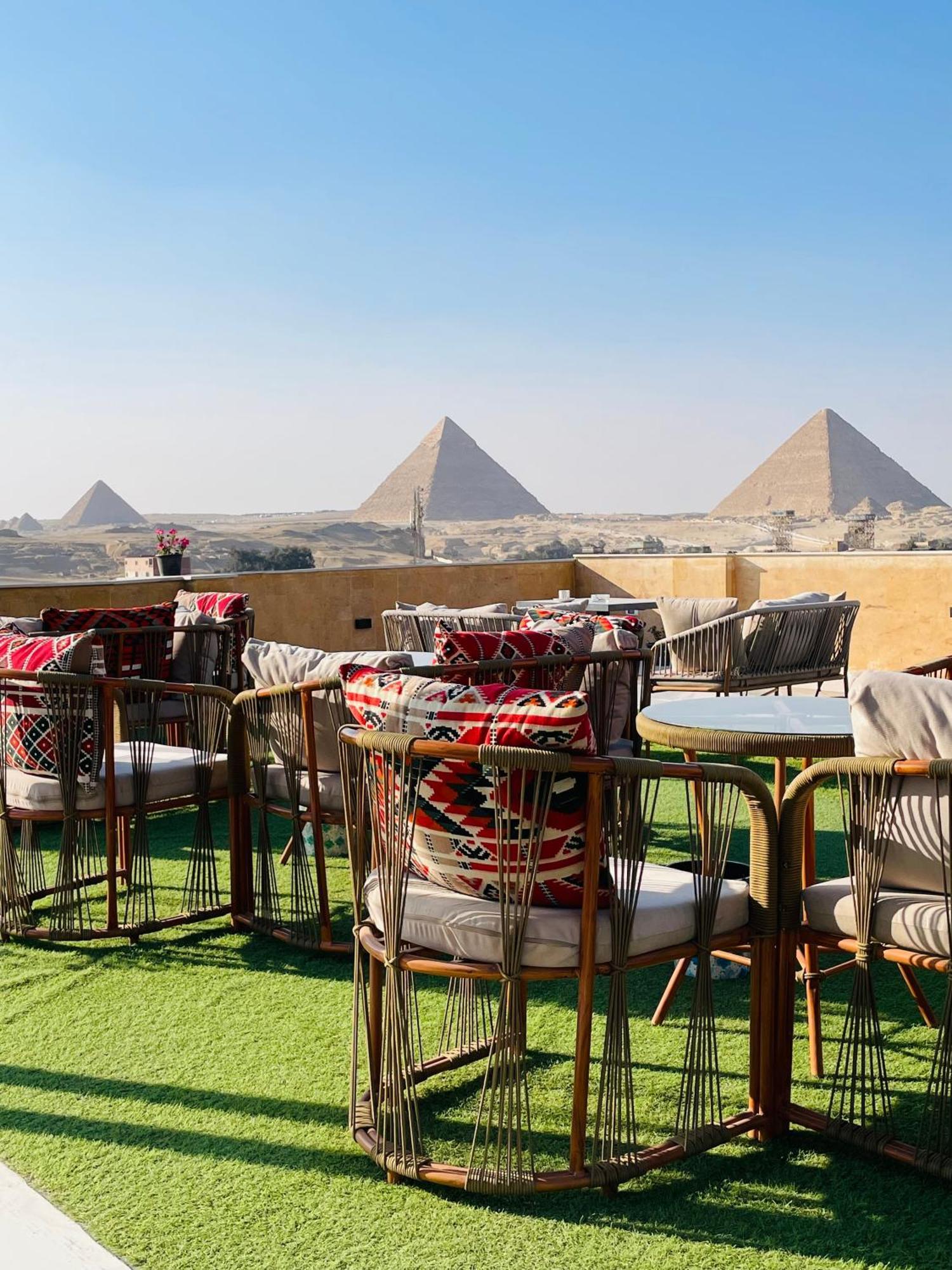 Golden Mask Pyramids Inn Kafrat al Jabal Exterior photo