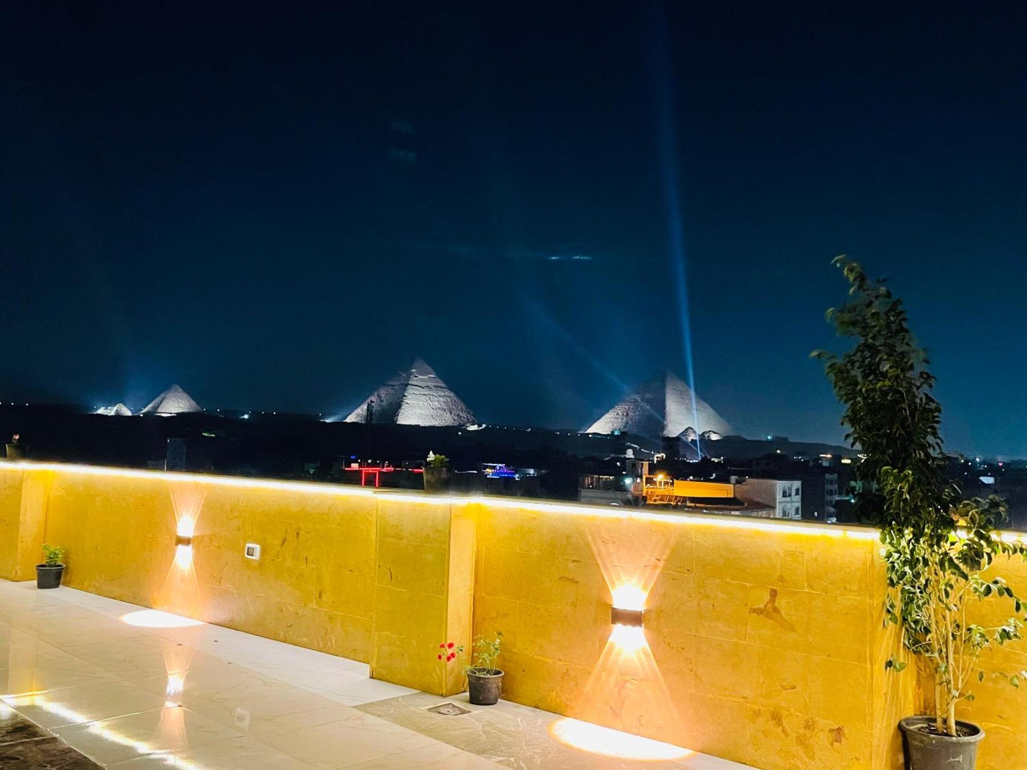 Golden Mask Pyramids Inn Kafrat al Jabal Exterior photo