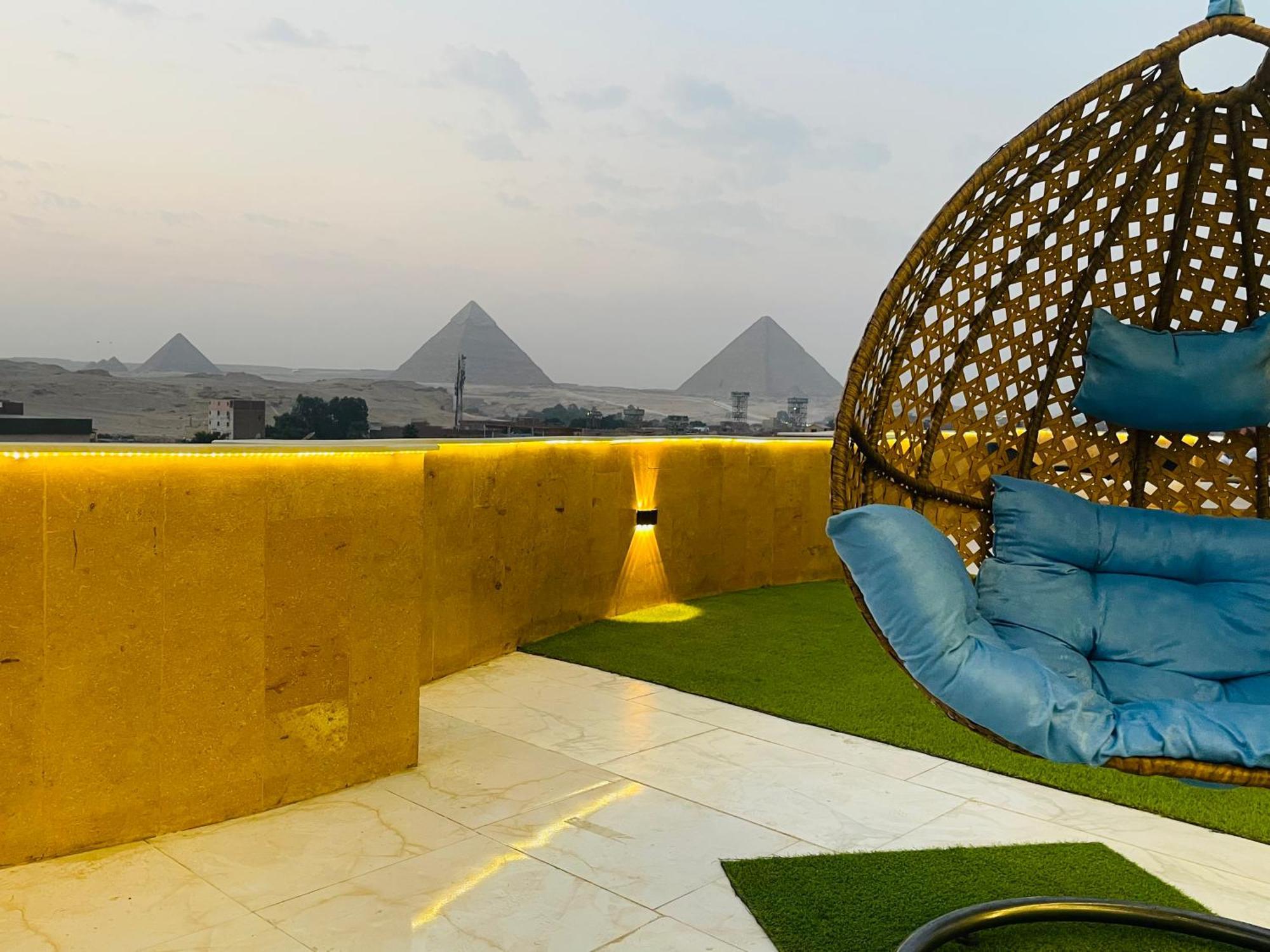 Golden Mask Pyramids Inn Kafrat al Jabal Exterior photo