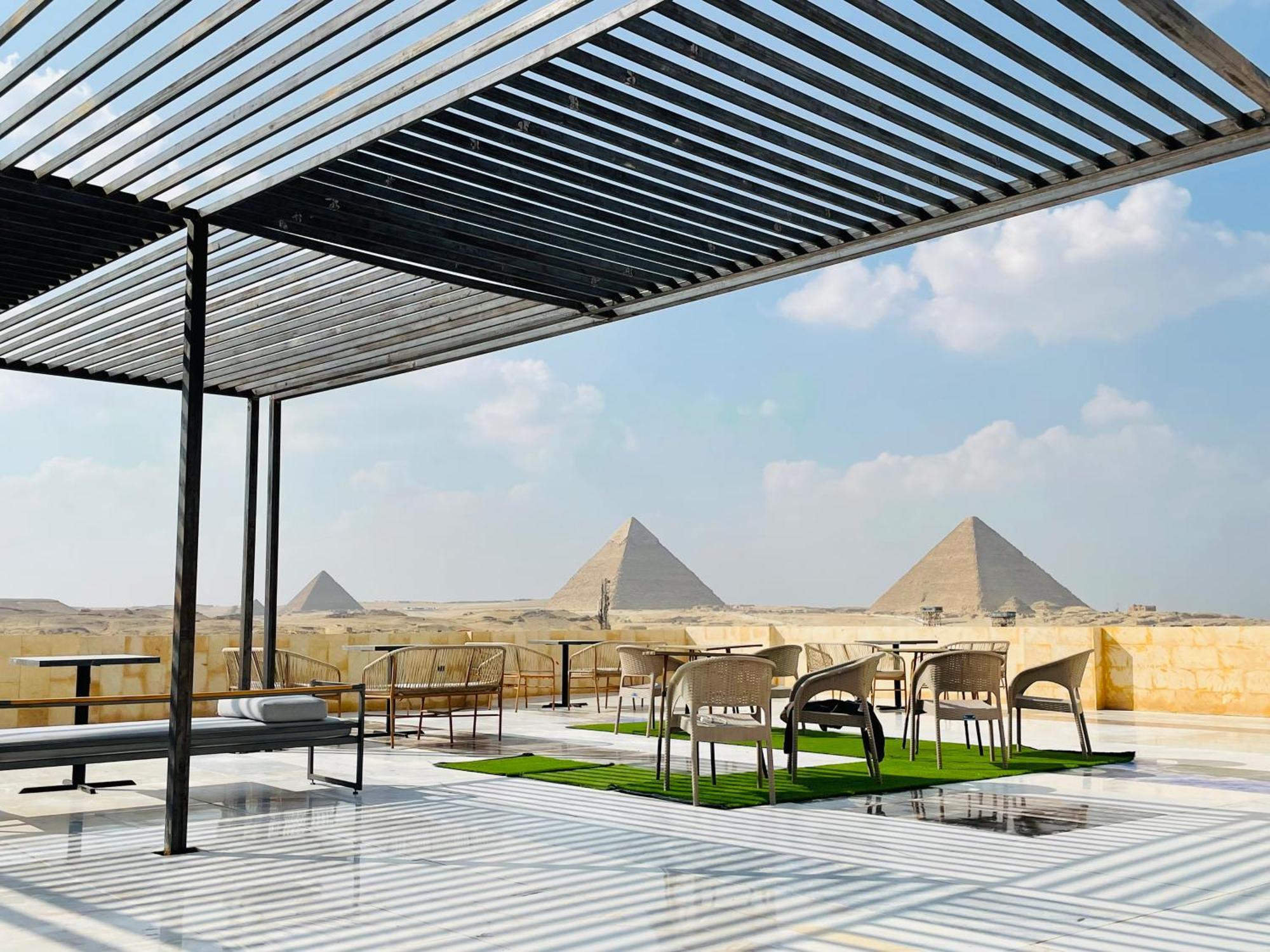 Golden Mask Pyramids Inn Kafrat al Jabal Exterior photo