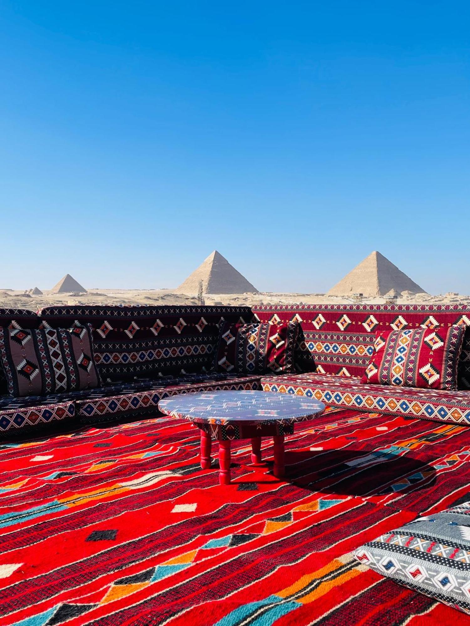 Golden Mask Pyramids Inn Kafrat al Jabal Exterior photo